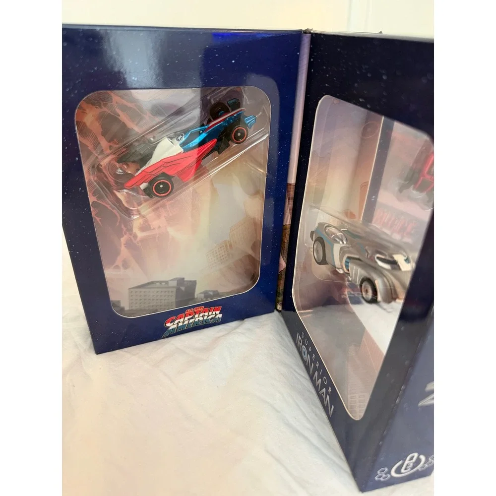Hot Wheels Marvel Secret Wars 3-Pack Spider-Man Iron Man Captain America Cars